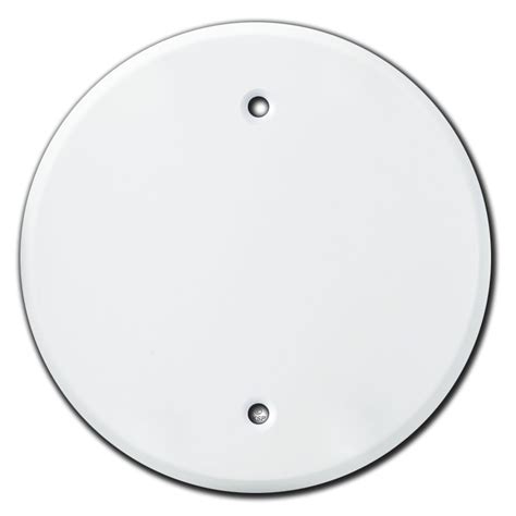 circle electric box cover|round electrical box covers.